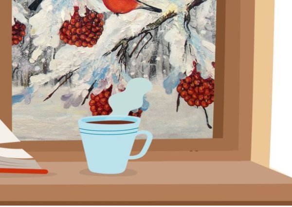 Зимнее окошко