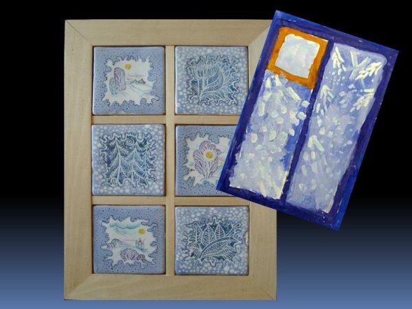 Зима за окном