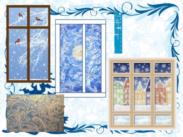 Зимнее окно