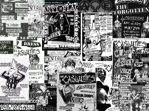 Пост панк плакаты