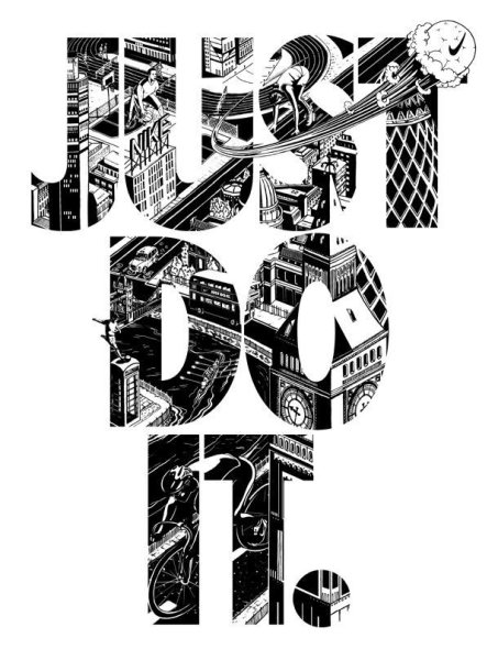 Постер just do it