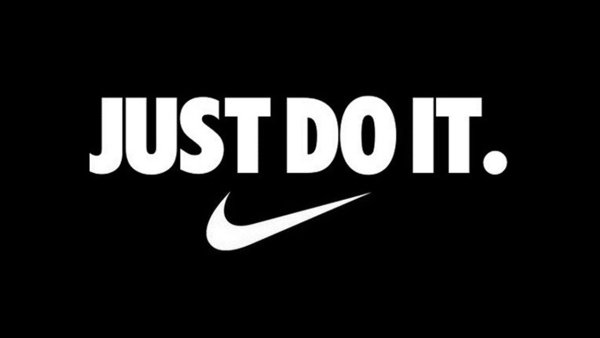 Just do it надпись