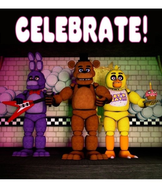 ФНАФ 1 Постер Фредди