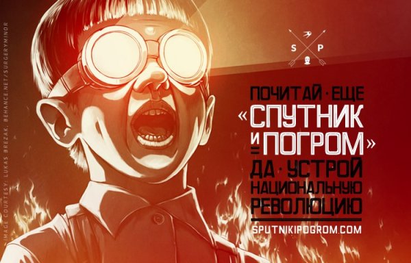 Спутник и погром обложки