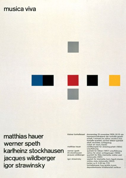 Posters Йозеф Мюллер Брокман