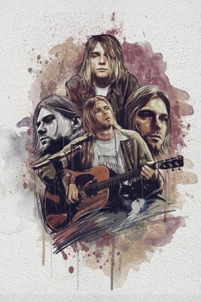 Гранж плакат дизайн