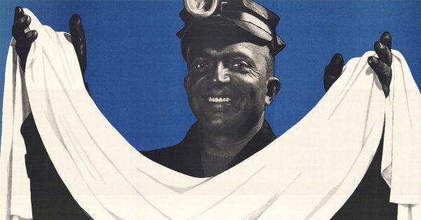 Советские плакаты про Шахтеров