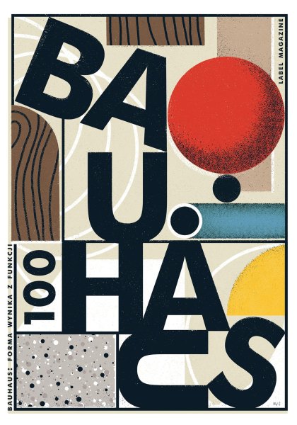 Bauhaus Постер
