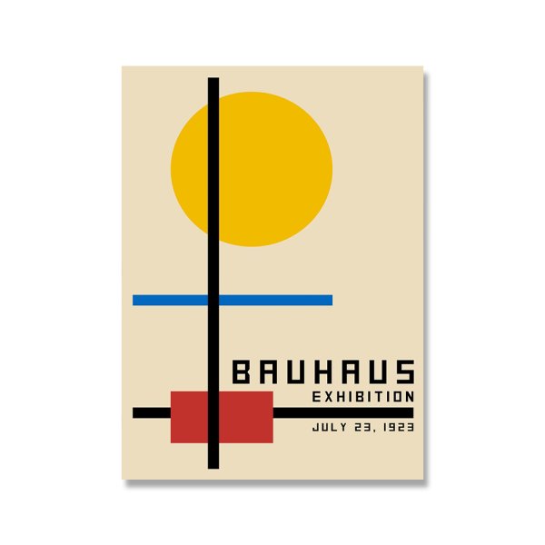 Баухауз плакаты 1919-1933