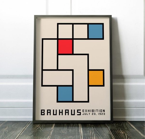 Школа Баухауз геометрические Примитивы