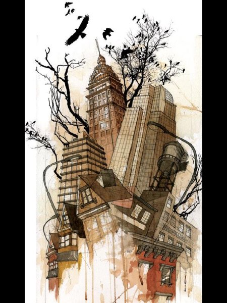 Стилизованные города