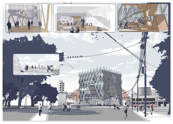 Архитектурный коллаж