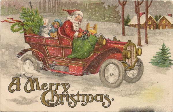 Католическое Рождество Санта Клаус