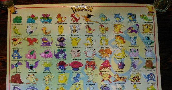 Покемоны плакат