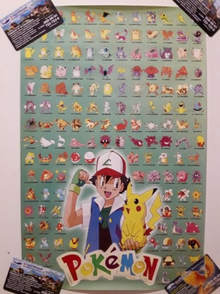 Покемон Канто плакат