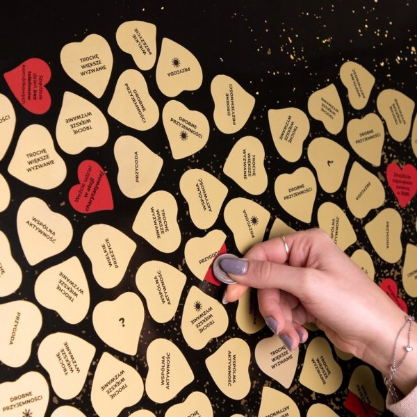 Скретч Постер для пары