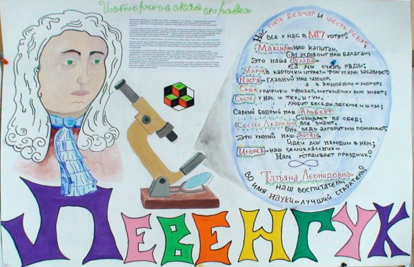 Стенд газета по физике