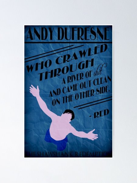 Плакат Энди Дюфрейна