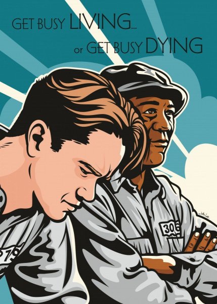 Постер "крестный отец"