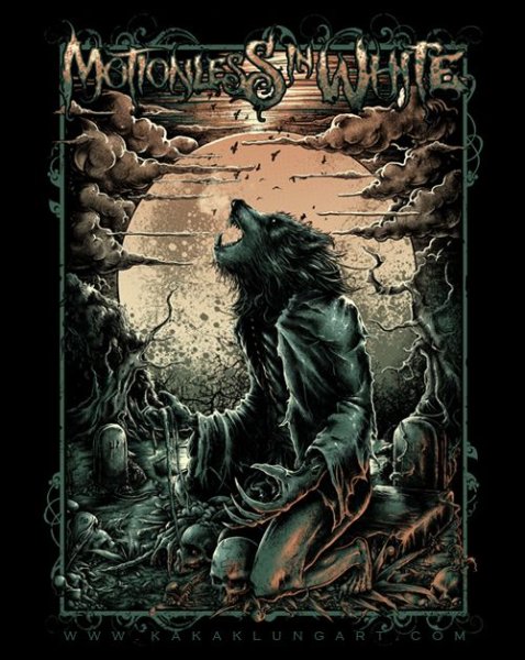 Motionless in White Постер