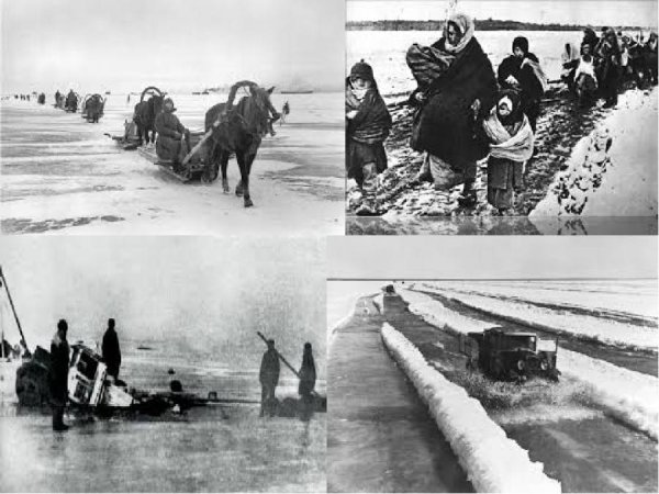 Оборона дороги жизни