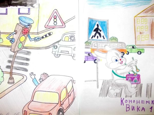 Профилактика детского дорожно-транспортного травматизма рисунки