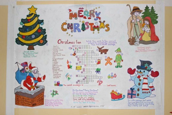 Символы Рождества на английском