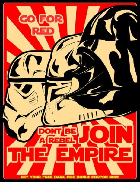 Плакаты Галактической империи