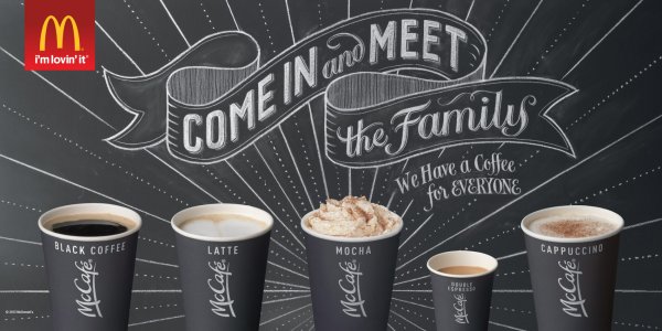 Баннер кофейни