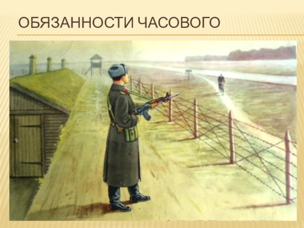 Караульная форма одежды