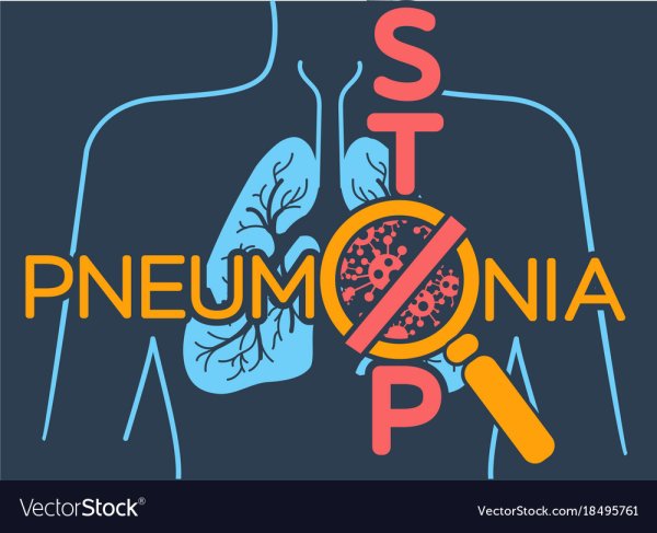 Постер на тему пневмония