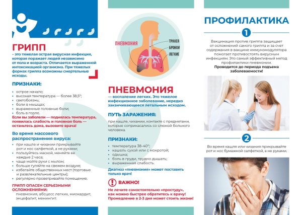 Постер пневмония