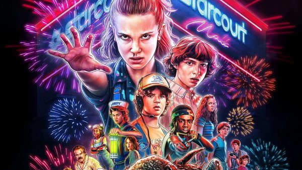 Stranger things Постер 3 сезона