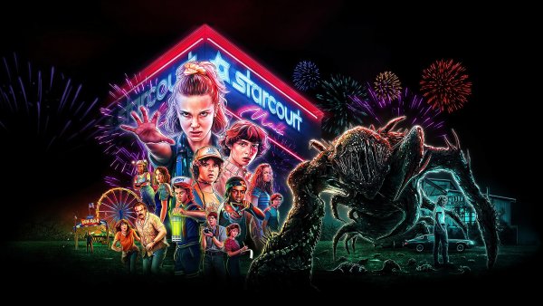 Stranger things 1 Постер