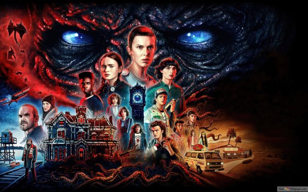 Очень странные дела Постер