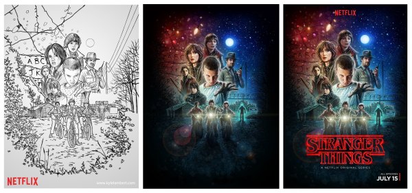 Stranger things арт