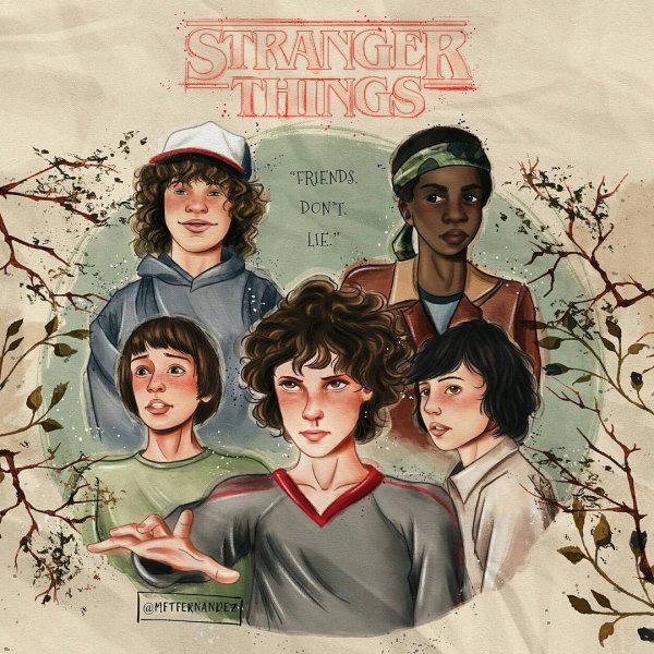 Винтажные плакаты очень странные дела