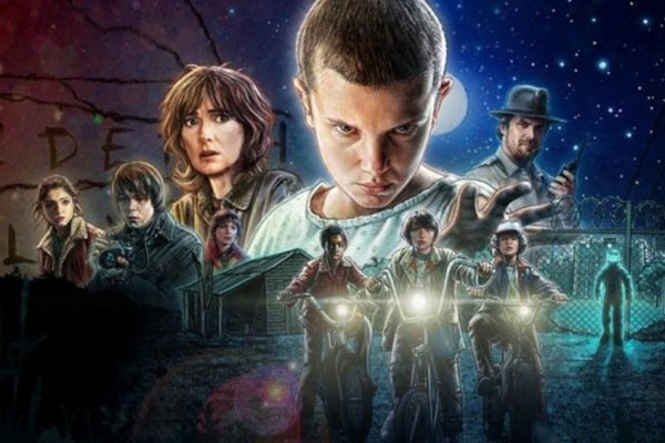 Очень странные дела 4 сезон Постер