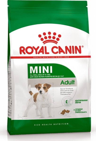 Линейка корма Royal Canin для щенков