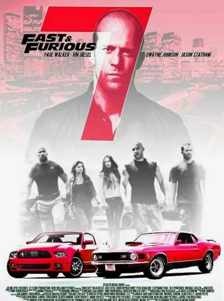Форсаж 7 фильм 2015