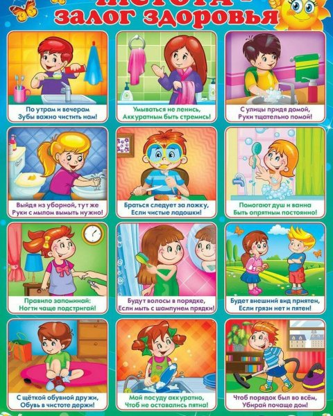 Чистота залок здоровье