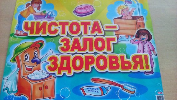 Чистота залог здоровья