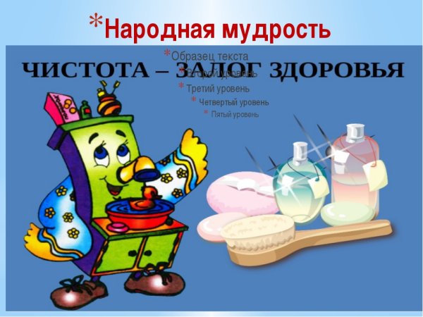 Чистота залог здоровья