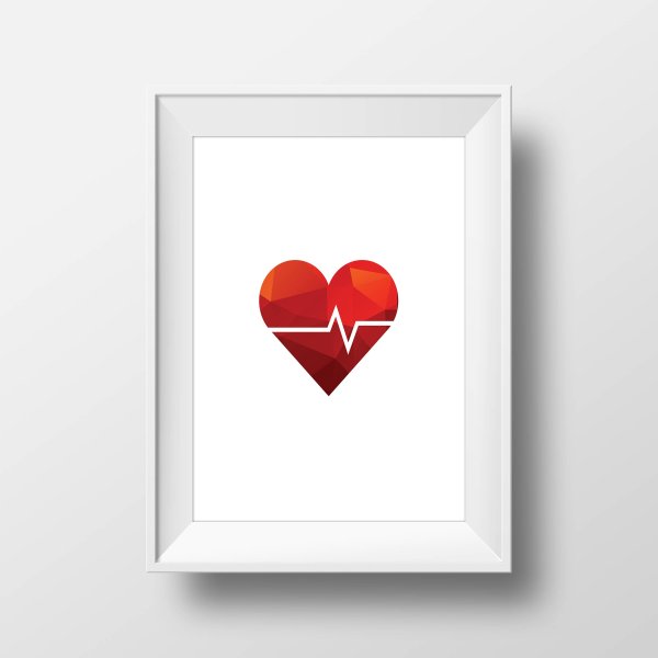Постер "сердце"