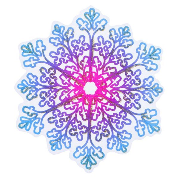Снежинки вырубные