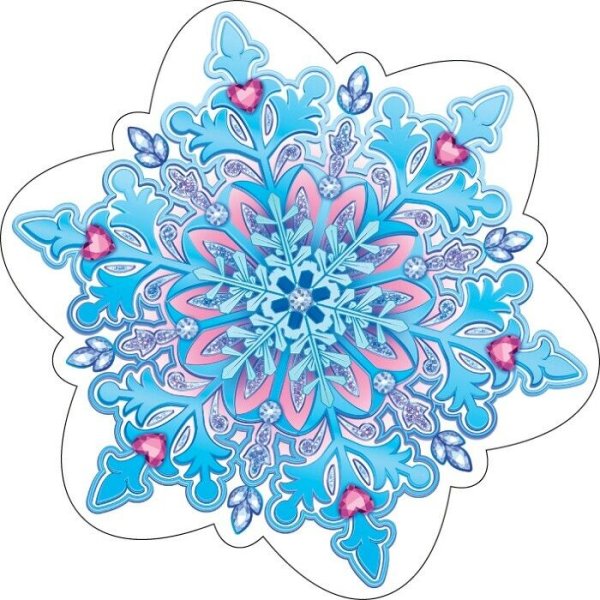 Снежинки вырубные