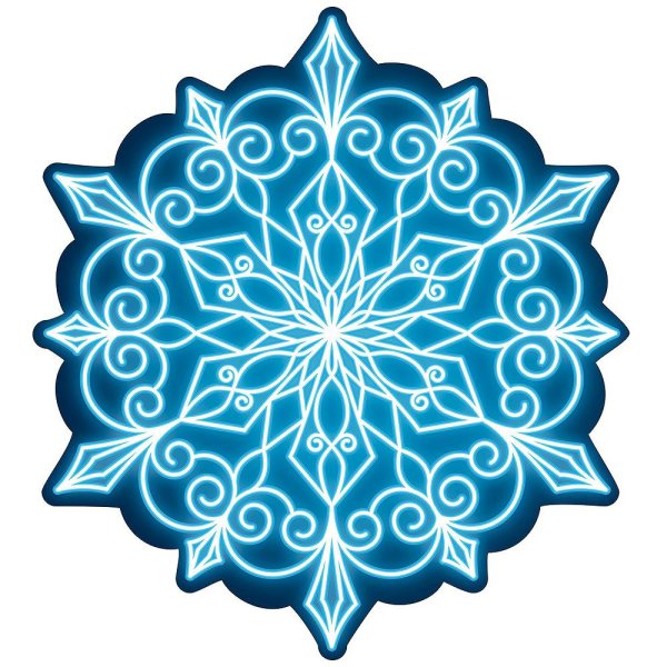 Снежинки Холодное сердце