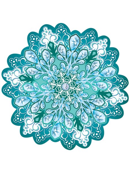 Веселые снежинки