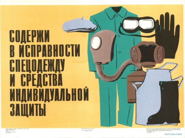 Гражданская оборона средства индивидуальной защиты плакат