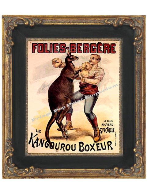 Постер кенгуру боксер в сериале друзья